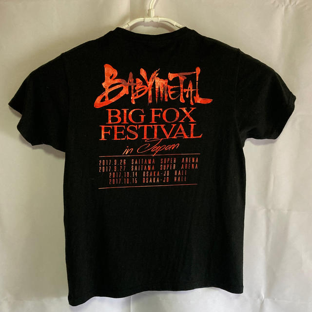 BABYMETAL(ベビーメタル)のBABYMETAL ツアーTシャツ M ② メンズのトップス(Tシャツ/カットソー(半袖/袖なし))の商品写真