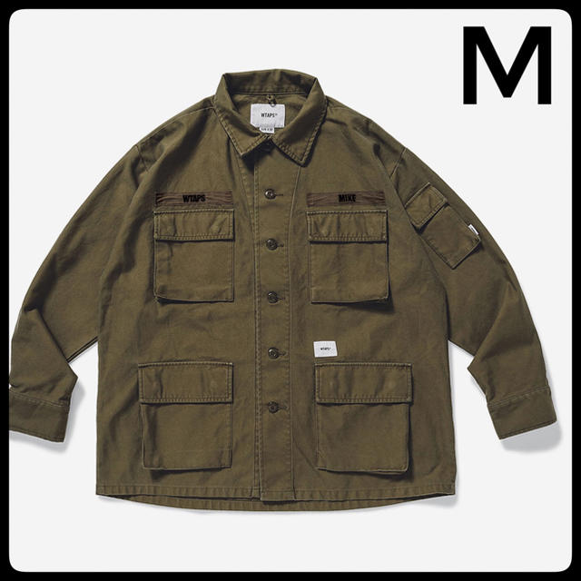 wtaps JUNGLE LS 01 ジャングルシャツ ブラック M