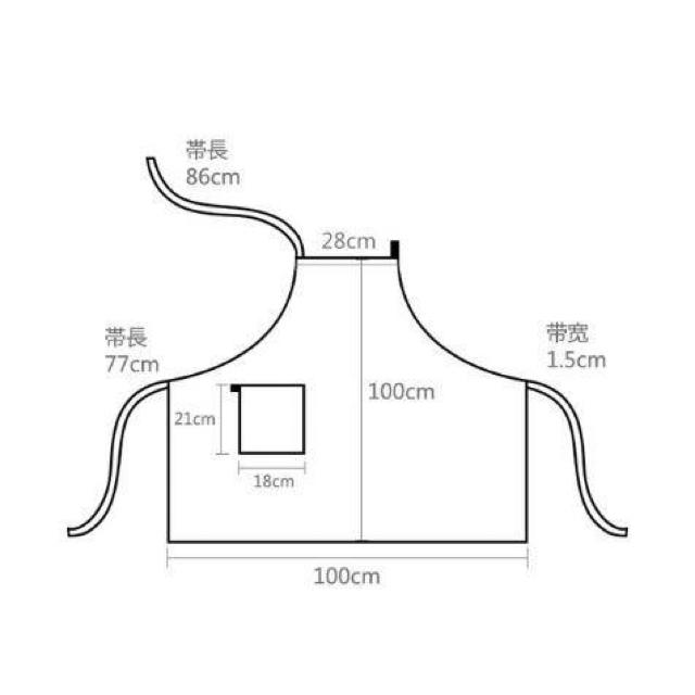 リネン エプロン 機能的 エプロン　フルエプロン インテリア/住まい/日用品のキッチン/食器(その他)の商品写真