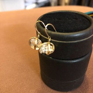aonosora様専用 accessoriesmau ハーキマーダイヤ フックの通販 by