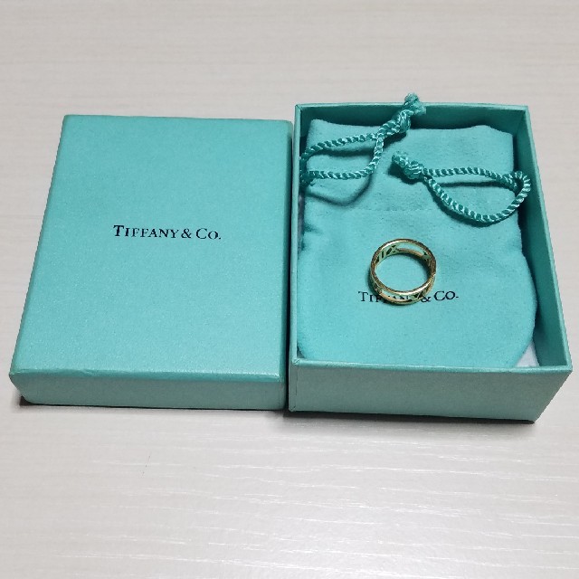 Tiffany & Co.(ティファニー)のTiffany ティファニー リング オープンアトラス　YG イエローゴールド レディースのアクセサリー(リング(指輪))の商品写真