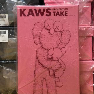 メディコムトイ(MEDICOM TOY)の新品未開封 KAWS TAKE PINK ピンク(フィギュア)