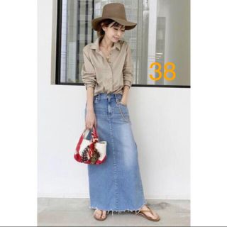 アパルトモンドゥーズィエムクラス(L'Appartement DEUXIEME CLASSE)の【専用☆GOOD GRIEF/グッドグリーフ】DENIM LONG スカート(ロングスカート)