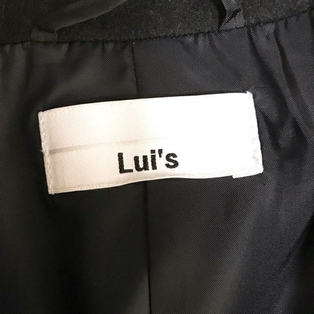 Luis (ルイス) オーバーチェスターコート ブラック Mサイズ チェスターコート