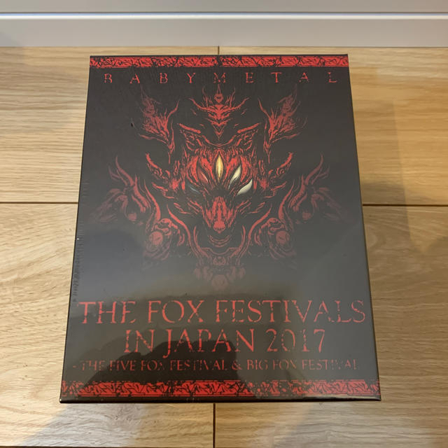 BABYMETAL THE FOX FESTIVALS 2017 限定版 日本最大の 18620円引き www