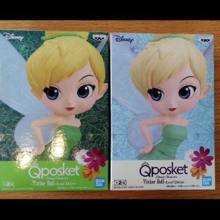 Qposket ディズニー　 ティンカーベル　ピーターパン　フィギュア(キャラクターグッズ)