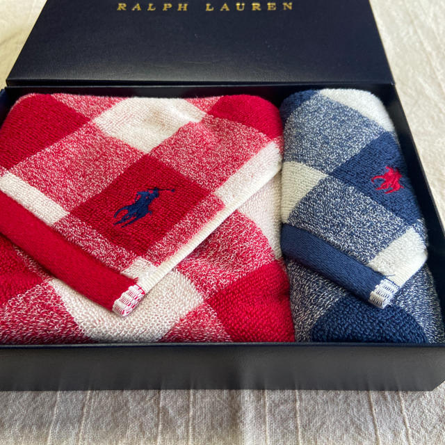 Ralph Lauren(ラルフローレン)のラルフローレン☆タオルセット新品、未使用 インテリア/住まい/日用品の日用品/生活雑貨/旅行(タオル/バス用品)の商品写真