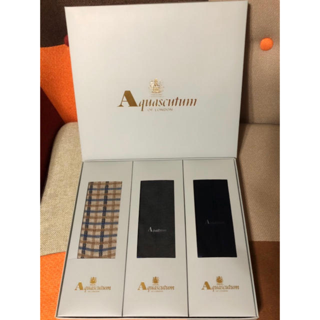 AQUA SCUTUM(アクアスキュータム)のAquascutum アクアスキュータム ソックス メンズのレッグウェア(ソックス)の商品写真