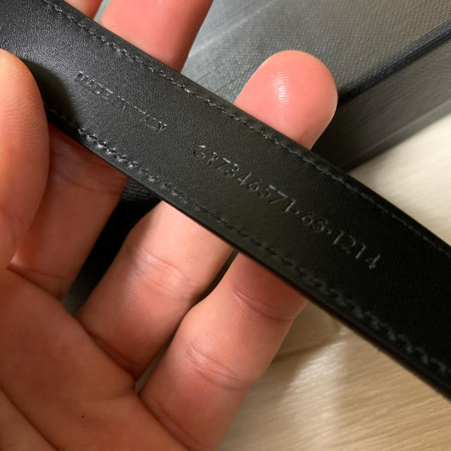 Saint Laurent(サンローラン)のsaint laurent paris ウエスタンスエード レザーベルト メンズのファッション小物(ベルト)の商品写真