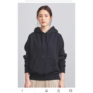 ユナイテッドアローズ(UNITED ARROWS)のユナイテッドアローズ今期UBCSフードパーカー黒(パーカー)