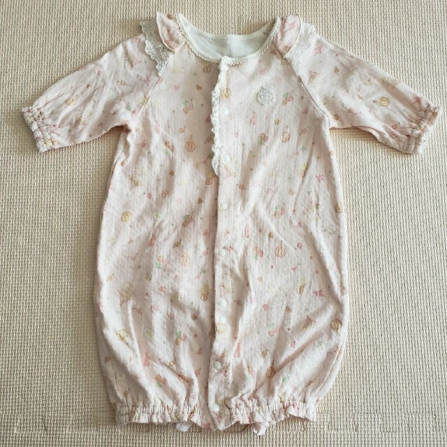 キムラタン(キムラタン)のキムラタン ロンパース 2WAY 新生児 50 60 70 キッズ/ベビー/マタニティのベビー服(~85cm)(ロンパース)の商品写真