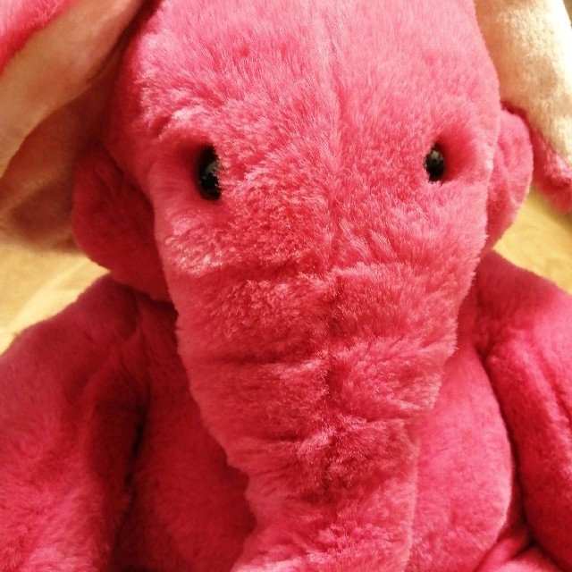 【期間限定値引き〜♪】プレイトーキン　ピンクの象　coccoさん