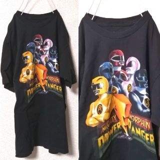 サンタモニカ(Santa Monica)のオールド古着　POWER RANGERS　パワーレンジャー　　Tシャツ(Tシャツ/カットソー(半袖/袖なし))