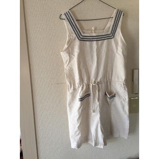 ロキエ(Lochie)のvintage linen rompers(オールインワン)