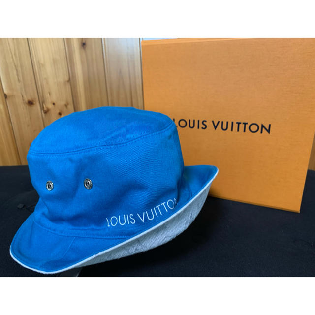 LOUIS VUITTON(ルイヴィトン)の新品⭐︎ルイヴィトン  帽子　ハット　リバーシブル レディースの帽子(ハット)の商品写真