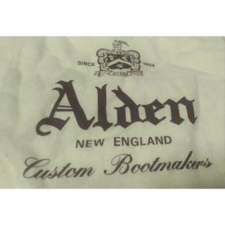 オールデン(Alden)の新品🎁オールデン 高級シューズバッグ 靴保管袋 1ペアセット 非売品 本物(ドレス/ビジネス)