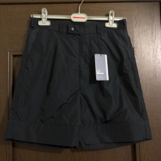 フレッドペリー(FRED PERRY)の新品　フレッドペリー　FRED PERRY ハーフパンツ　ブラック　Sサイズ(ショートパンツ)