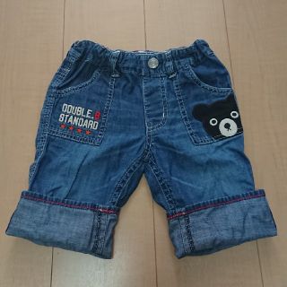 ダブルビー(DOUBLE.B)の専用☆ミキハウスダブルB☆デニムショートパンツ☆120㎝(パンツ/スパッツ)