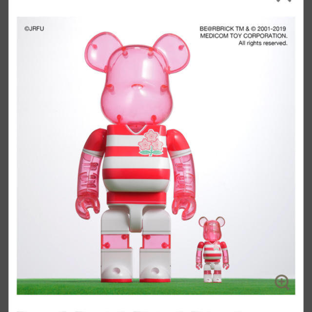 ラグビー日本代表 2019 BE@RBRICK 100% & 400