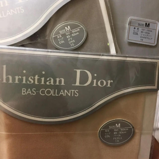 Christian Dior(クリスチャンディオール)の未使用有 Dior ジバンシー  パンスト エプロン トートバッグ 5点 レディースのレッグウェア(タイツ/ストッキング)の商品写真