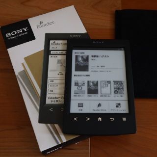 ソニー(SONY)の電子書籍リーダー Wi-Fiモデル Reader ブラック PRS-T2(電子ブックリーダー)