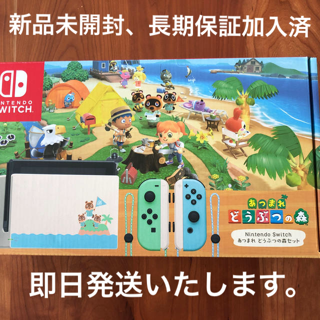 スイッチ本体　Switch あつまれ どうぶつの森セット　任天堂　スイッチ