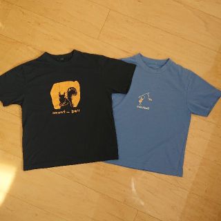 モンベル(mont bell)のmont-bell　モンベル　Tシャツ　120　ウィックロン　2枚セット(Tシャツ/カットソー)