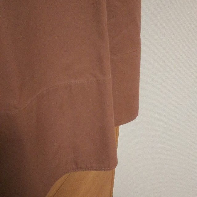 BEARDSLEY(ビアズリー)のビアズリーくすみピンクスカート風パンツ レディースのパンツ(サルエルパンツ)の商品写真
