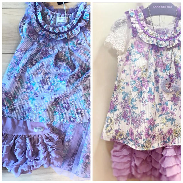 ANNA SUI mini(アナスイミニ)の新品あり　アナスイミニ  110 3点セット キッズ/ベビー/マタニティのキッズ服女の子用(90cm~)(ブラウス)の商品写真