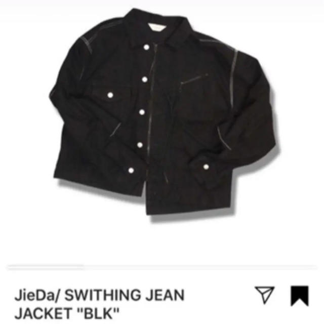 Jieda - JieDa 19aw SWITCHING JEAN JACKET サイズ2の通販 by MONMOGA's shop｜ジエダならラクマ 低価定番
