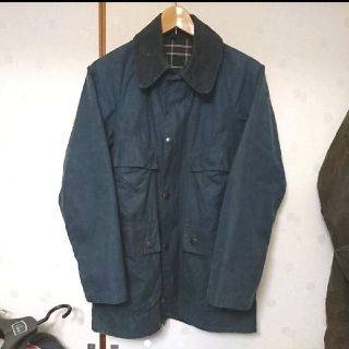 バーブァー(Barbour)のBARBOUR YKK 2クラウン ビデイル 希少 ネイビー 良コンディション(ブルゾン)