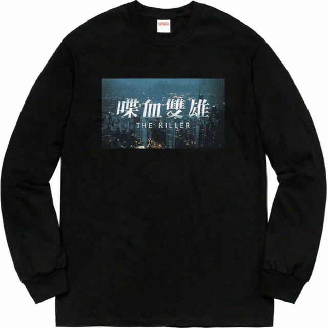 Supreme 18aw The Killer L/S Tee Black M