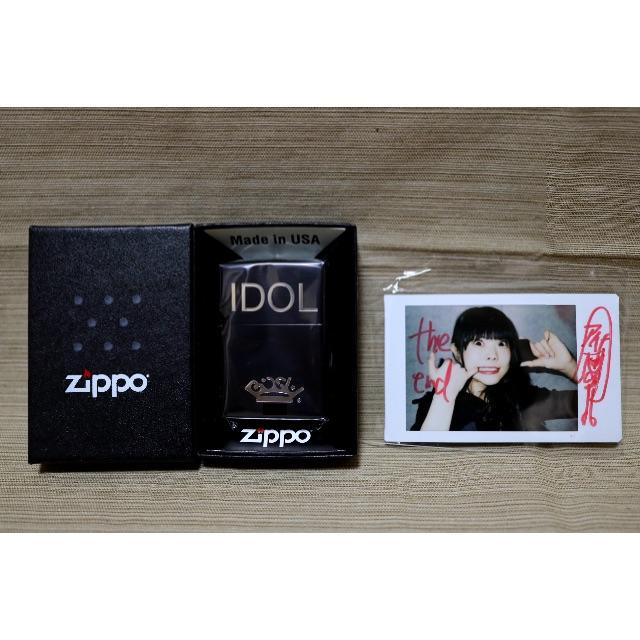 BiSH Zippo IDOL ロゴ　アイナ・ジ・エンド チェキ付き 新品未使用エンタメ/ホビー