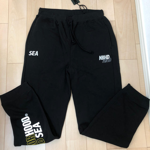 Neighborhood × Wind and Sea スウェットパンツ