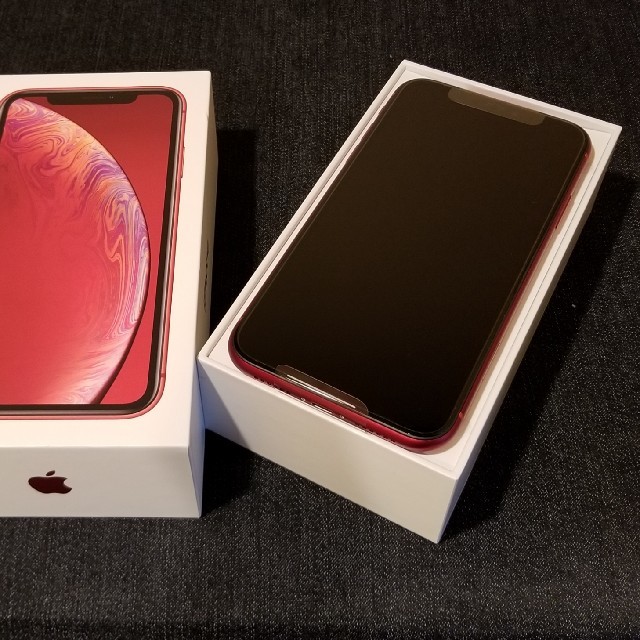 Apple - 在庫4【SIMフリー/新品未使用】iPhone XR 64GB/レッド/判定