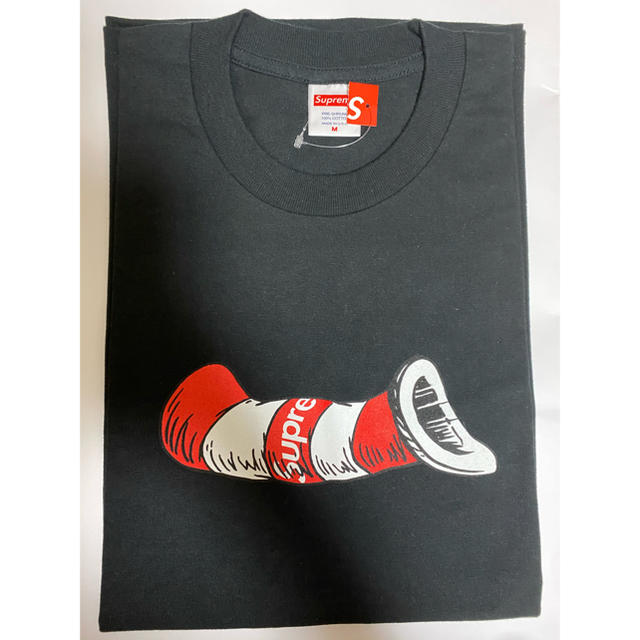 Supreme 18aw Cat in the Hat Tee Black M