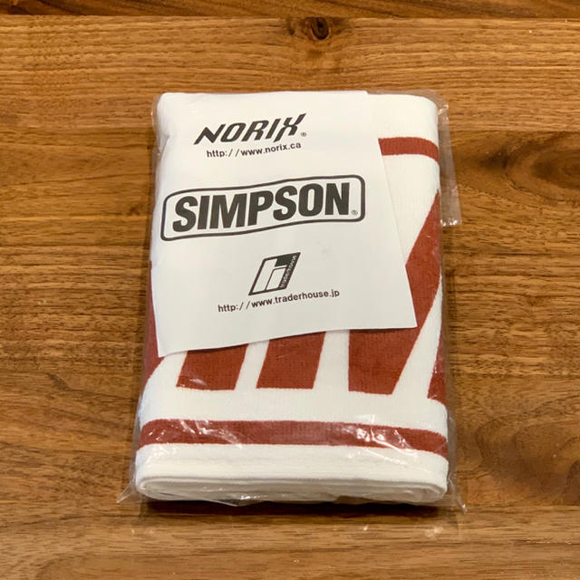 SIMPSON(シンプソン)のNORIX SIMPSON 非売品スポーツタオル　レア品 インテリア/住まい/日用品の日用品/生活雑貨/旅行(タオル/バス用品)の商品写真