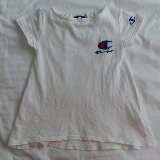 チャンピオン(Champion)のさき様専用★チャンピオン♪ホワイト+グレー半袖Tシャツワンピ２枚セット(Tシャツ/カットソー)