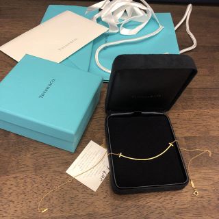 ティファニー(Tiffany & Co.)のティファニー　TiffanyＴネックレス　スマイル　ラージ(ネックレス)