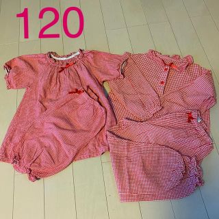 ☆パジャマ2セット☆ 120 女の子　夏用(パジャマ)