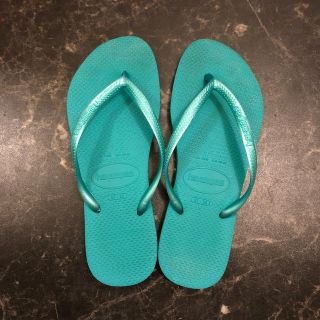 ハワイアナス(havaianas)のハワイアナス　ビーチサンダル　グリーン(ビーチサンダル)