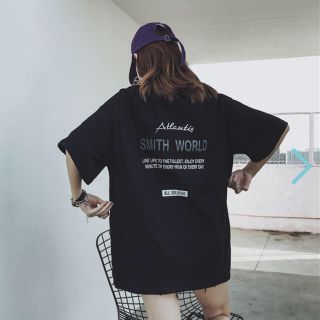 ディーホリック(dholic)のオーバーサイズ ロゴTシャツ(Tシャツ(半袖/袖なし))