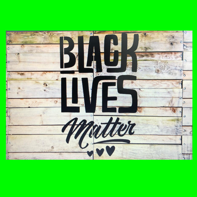 ステンシルシート　black lives matter ② ハンドメイドの素材/材料(型紙/パターン)の商品写真