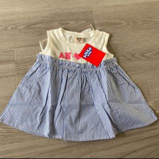 アナップキッズ(ANAP Kids)の新品　アナップ　女の子　カットソー　100センチ(Tシャツ/カットソー)