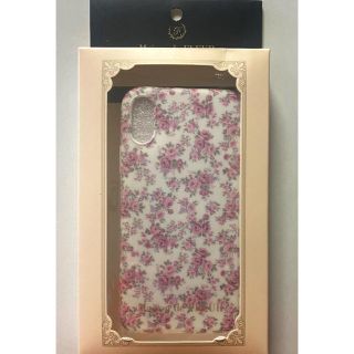 メゾンドフルール(Maison de FLEUR)のメゾンドフルール iPhone x/xsケース ブーケ ホワイト(iPhoneケース)