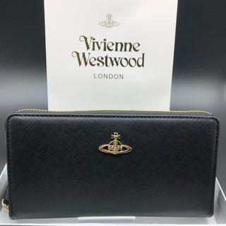 ヴィヴィアンウエストウッド(Vivienne Westwood)の【新品・正規品】ヴィヴィアン ウエストウッド 長財布 306 黒 プレゼント(財布)