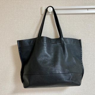 ユナイテッドアローズ(UNITED ARROWS)のREN TOKYO レザートートバッグ　黒(トートバッグ)