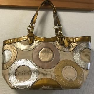 コーチ(COACH)のcoach スピード　パッチワーク　カーリートートバック　F 16180(トートバッグ)