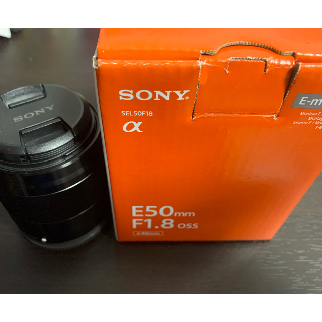 SONY Eマウント 50mm f1.8 SEL50F18F レンズ(単焦点)