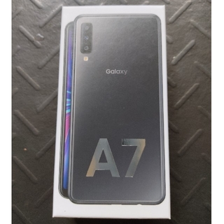 ギャラクシー(Galaxy)のGalaxy A7 ブラック 64GB SIMフリースマートフォン(スマートフォン本体)